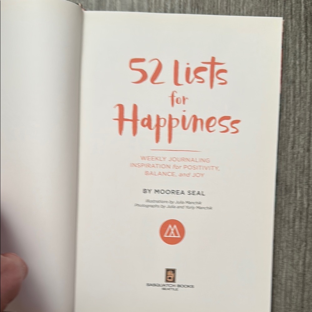 52 Lists for Happiness Journal by Moorea Seal - Picture 6 of 16